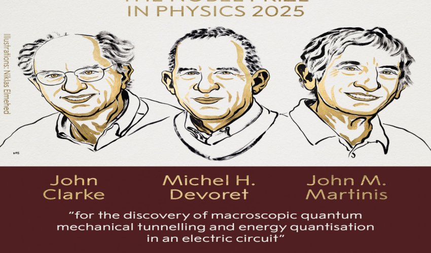 Fizika üzrə Nobel mükafatı laureatları məlum olub Fizika üzrə Nobel mükafatı laureatları məlum olub