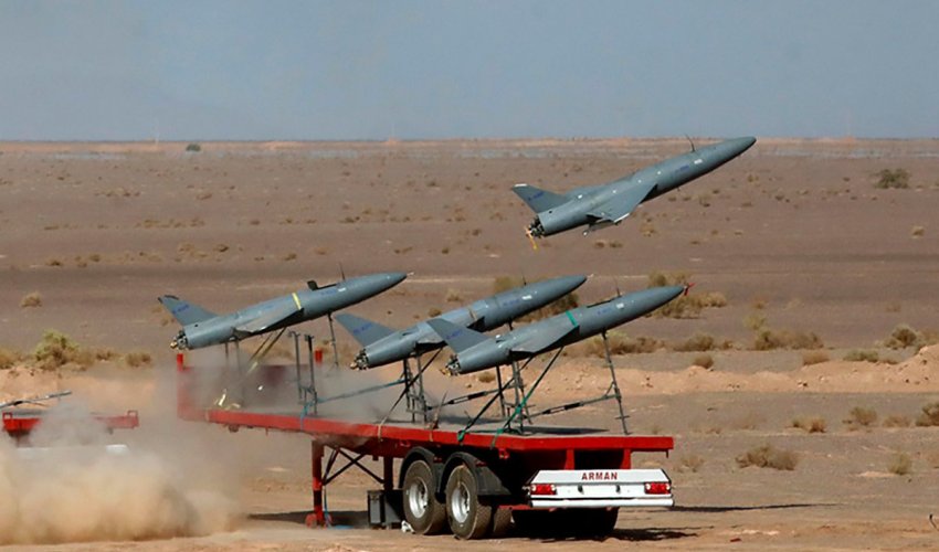 
Husilər İsrailə dron hücumu edib