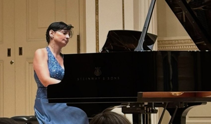 Nyu-Yorkda Üzeyir Hacıbəyli musiqisinə həsr olunan gecə keçirilib Nyu-Yorkda Üzeyir Hacıbəyli musiqisinə həsr olunan gecə keçirilib