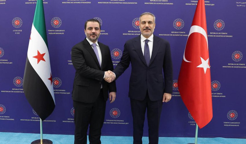Hakan Fidan Həsən Şeybani ilə görüşüb Hakan Fidan Həsən Şeybani ilə görüşüb