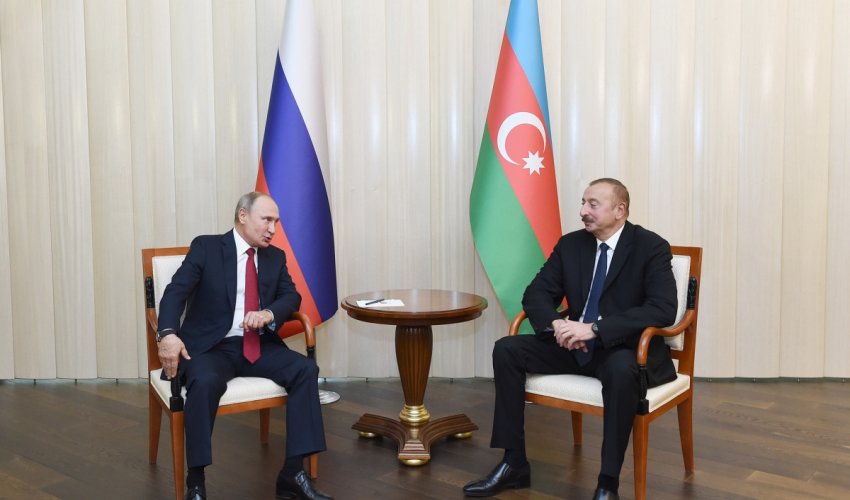 Düşənbədə Azərbaycan və Rusiya prezidentlərinin təkbətək görüşü keçirilir
Düşənbədə Azərbaycan və Rusiya prezidentlərinin təkbətək görüşü keçirilir