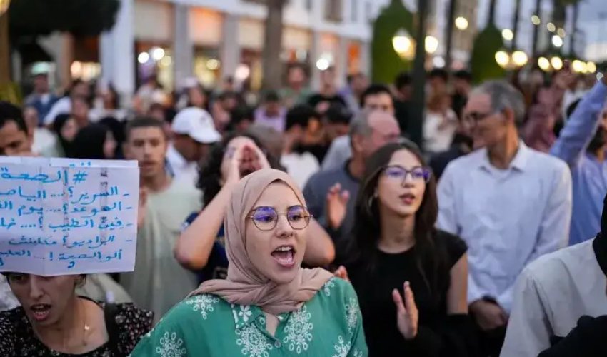 Mərakeşdə "Z 212 nəsli" etirazları davam edir Mərakeşdə "Z 212 nəsli" etirazları davam edir