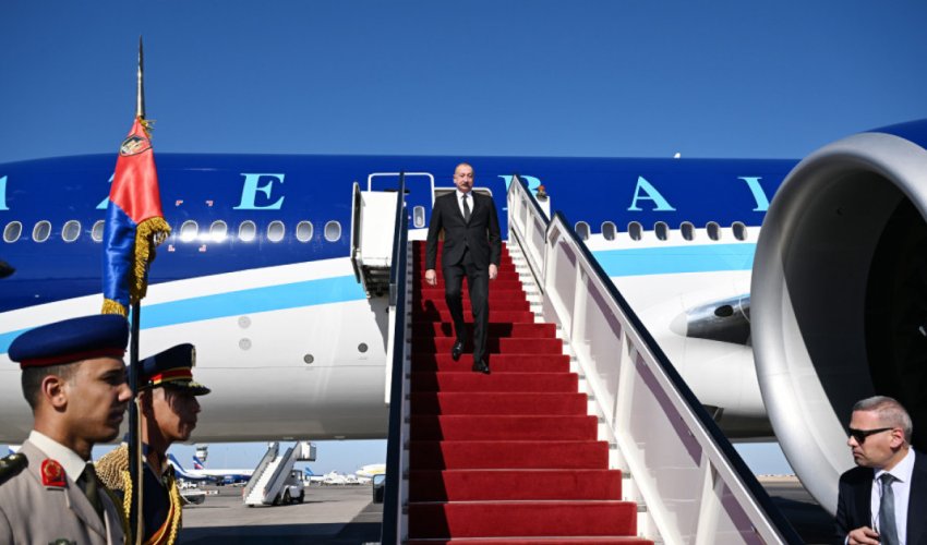 Prezident Misirə səfər edib