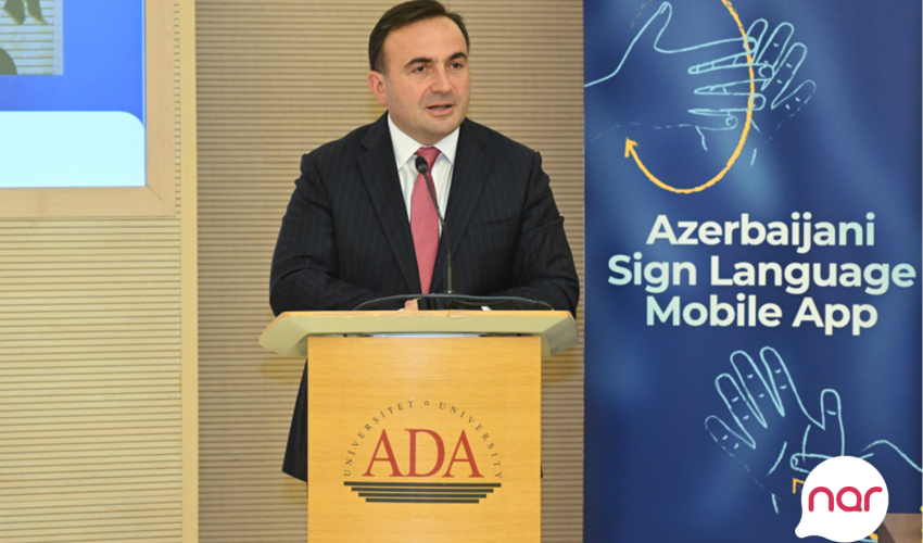 Azərbaycanda ilk jest dili mobil tətbiqi istifadəyə verildi