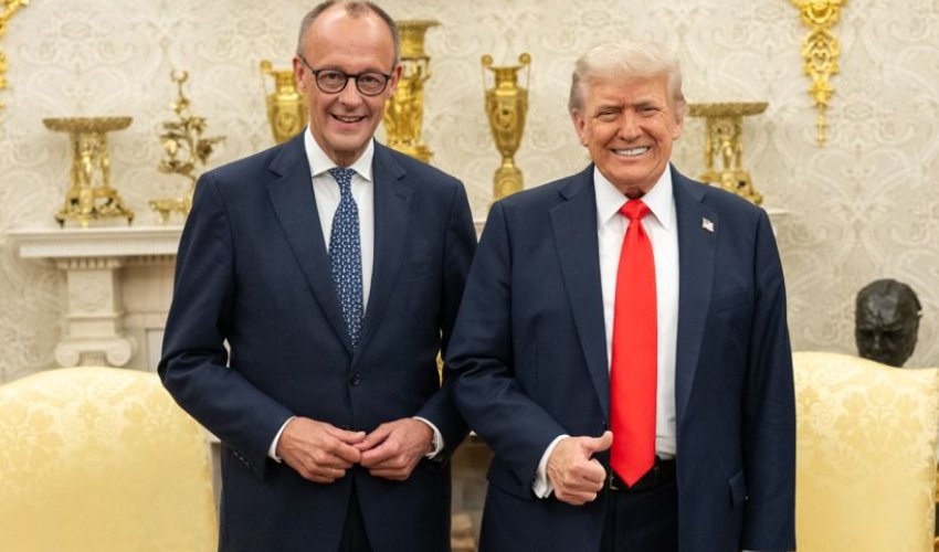 Мерц и Трамп обсудят сегодня в Шарм-эль-Шейхе конфликт в Украине Мерц и Трамп обсудят сегодня в Шарм-эль-Шейхе конфликт в Украине