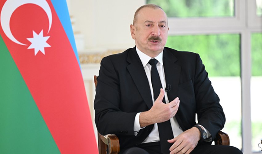 Prezidentdən Xəzər dənizinin dayazlaşması ilə bağlı - Açıqlama