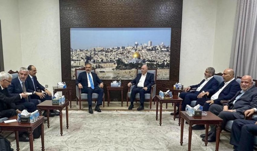 Türkiyə və HAMAS rəsmiləri Dohada görüşüb