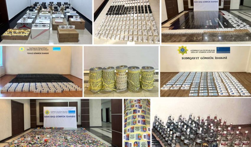 40 milyona yaxın siqaretin qanunsuz yollarla ölkəyə gətirilməsinin qarşısı alınıb 40 milyona yaxın siqaretin qanunsuz yollarla ölkəyə gətirilməsinin qarşısı alınıb