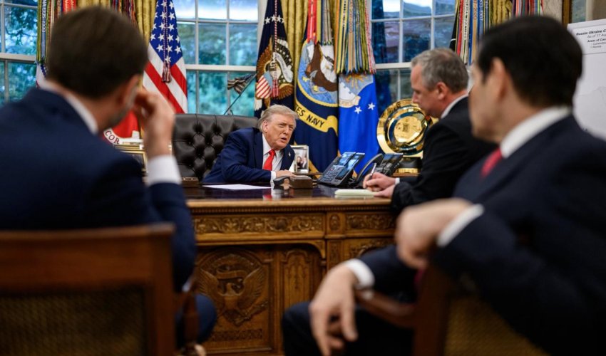 Трамп ответил Путину: «Посмотрим через полгода» Трамп ответил Путину: «Посмотрим через полгода»