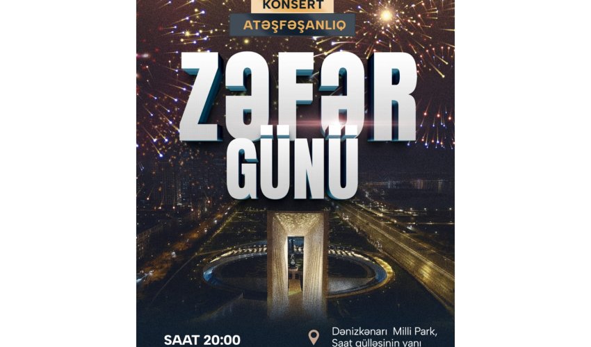 Bakıda Zəfər konserti olacaq