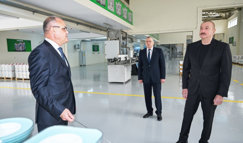 Prezident Sabirabadda 2 müəssisədə olub Prezident Sabirabadda 2 müəssisədə olub