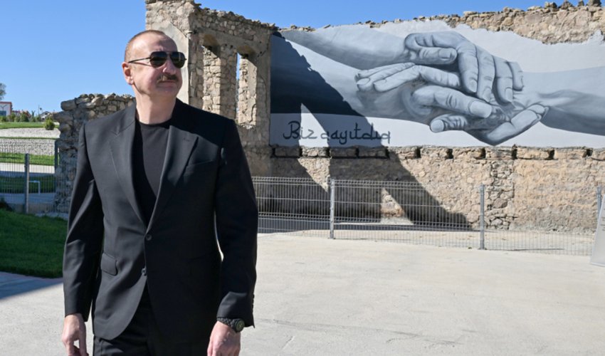 Əliyev Cəbrayıl rayonunun Horovlu kəndinin birinci mərhələsinin açılışında iştirak edib Əliyev Cəbrayıl rayonunun Horovlu kəndinin birinci mərhələsinin açılışında iştirak edib