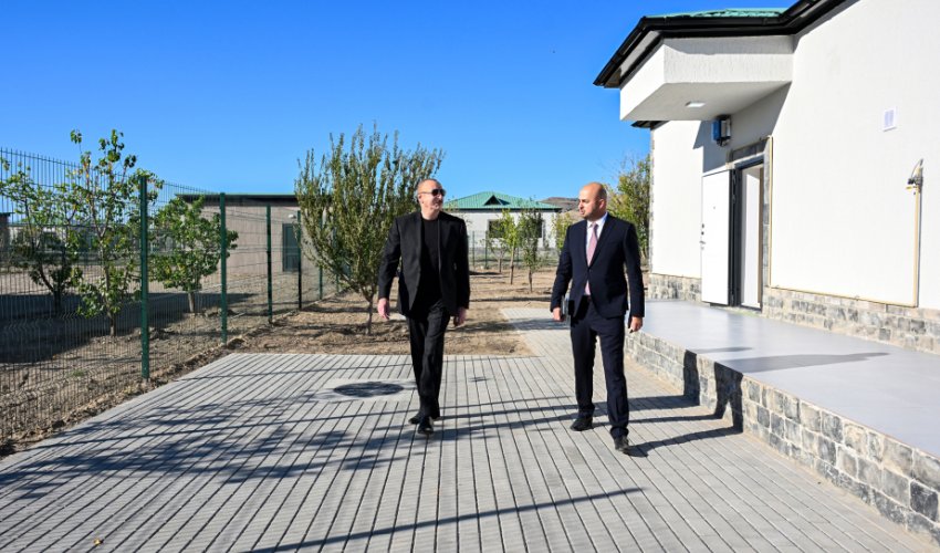 Prezident Zəngilanın Ağalı kəndinin 2-ci mərhələsinin və Məmmədbəyli kəndinin açılışlarında iştirak edib