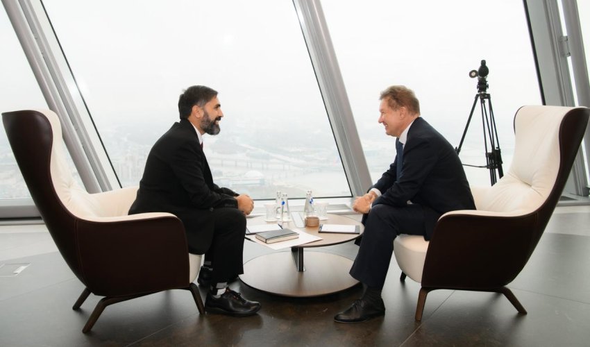 SOCAR and Gazprom chiefs meet in St. Petersburg to discuss cooperation SOCAR and Gazprom chiefs meet in St. Petersburg to discuss cooperation