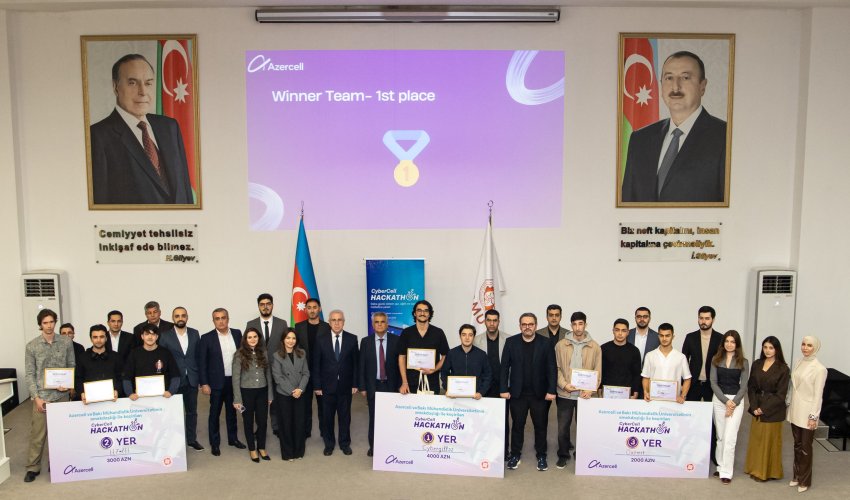 Azercell“CyberCell Hackathon”müsabiqəsininqaliblərinielanetdi Azercell“CyberCell Hackathon”müsabiqəsininqaliblərinielanetdi