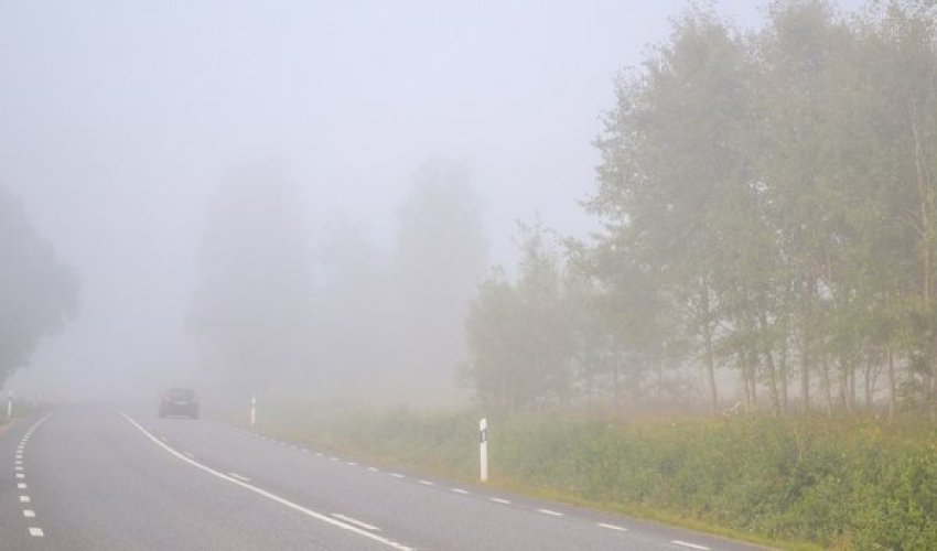 На ряде дорог Азербайджана снизится дальность видимости