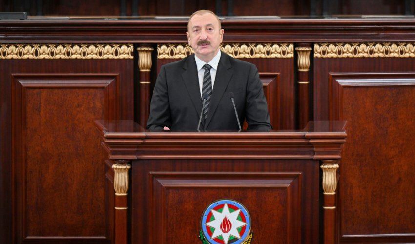 Əliyev AMEA-nın 80 illik yubiley yığıncağında çıxış edib - Yenilənəcək