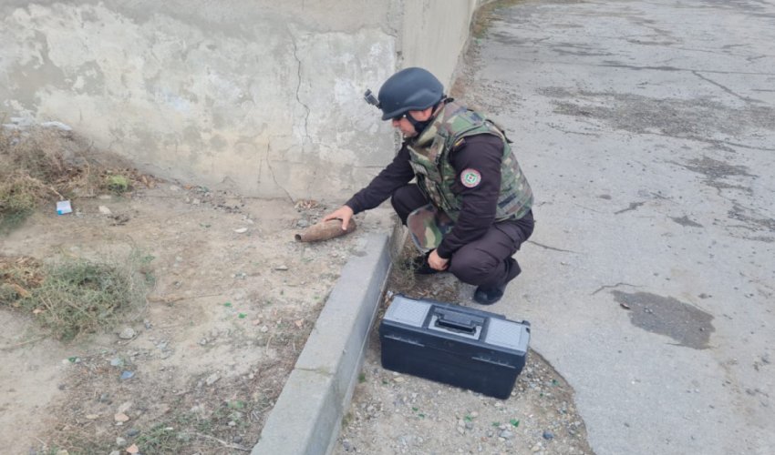 
Sumqayıtda sursat tapılıb