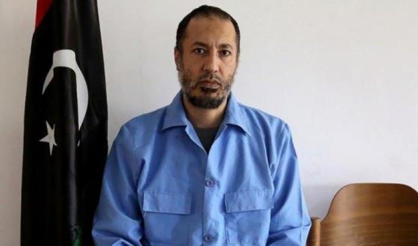 Qəddafinin oğlu həbsdən azad edilib