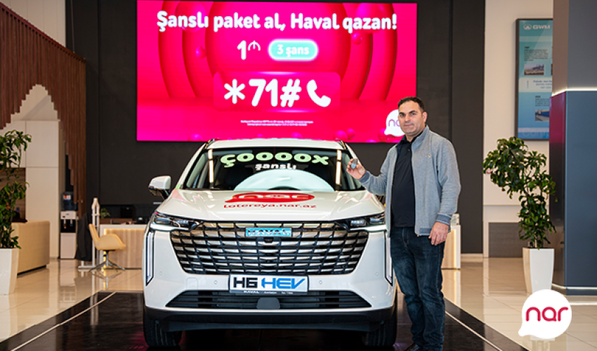 
Nar announces the winner of the second car – The excitement keeps growing!