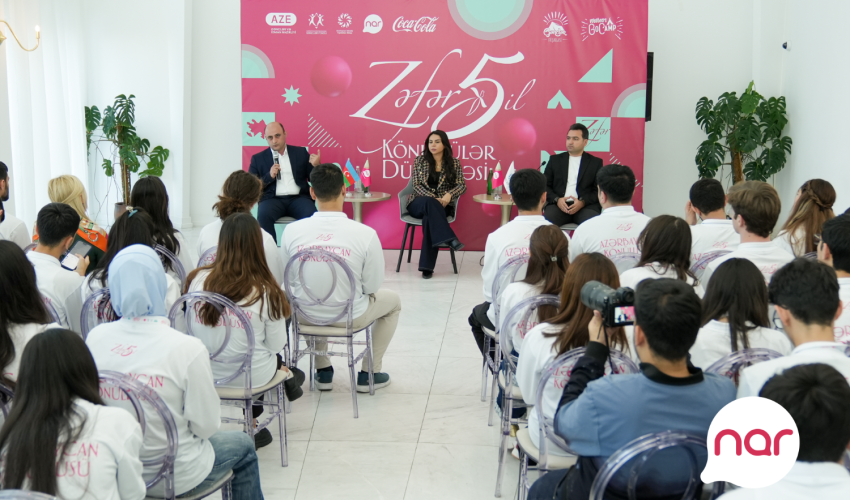 “Nar” celebrated the 5th anniversary of Victory with a series of special events for young volunteers