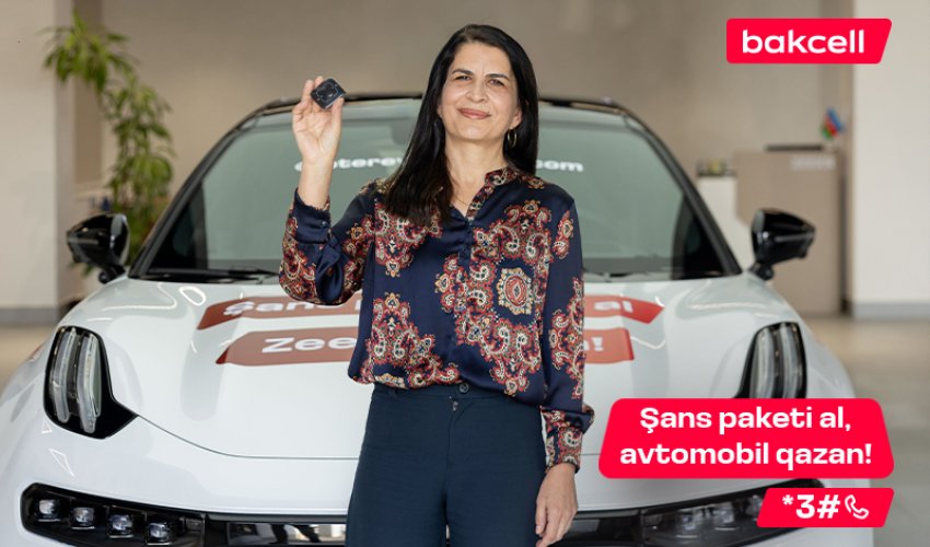 Hər həftə yeni həyəcan – növbəti lüks avtomobil qalibinə təhvil verildi!