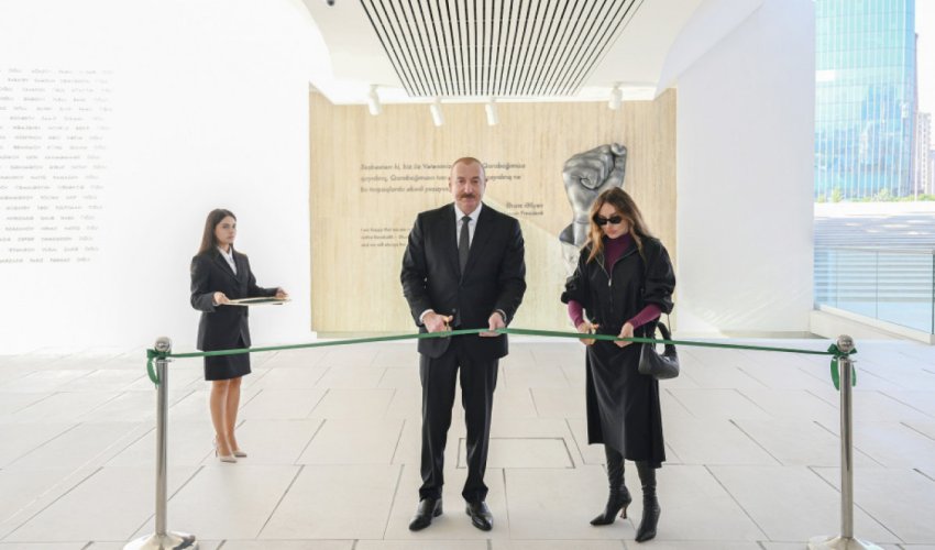 Bakıda Zəfər muzeyinin açılışı olub