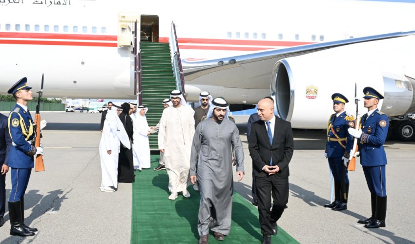 BƏƏ Baş nazirinin müavini Azərbaycana gəlib