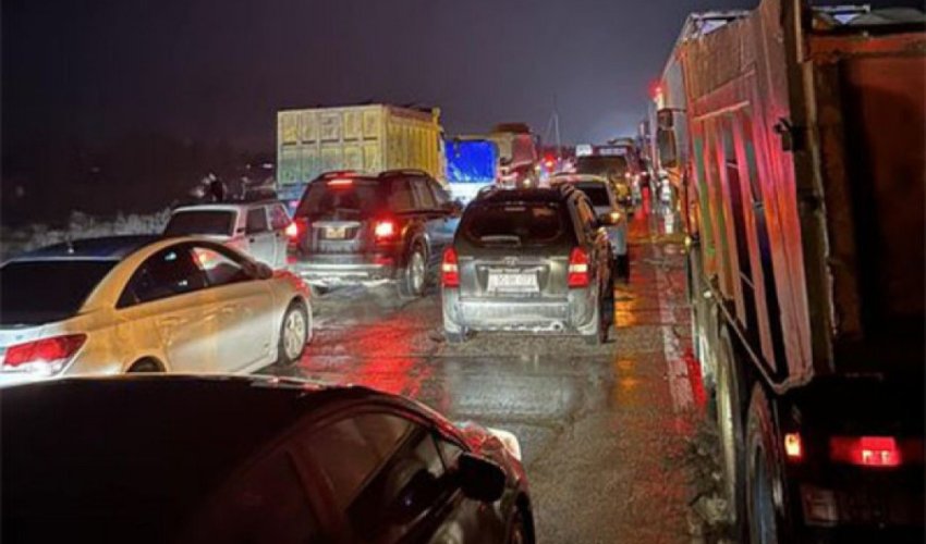 Bakı–Qazax yolunda sıxlıq aradan qaldırılıb