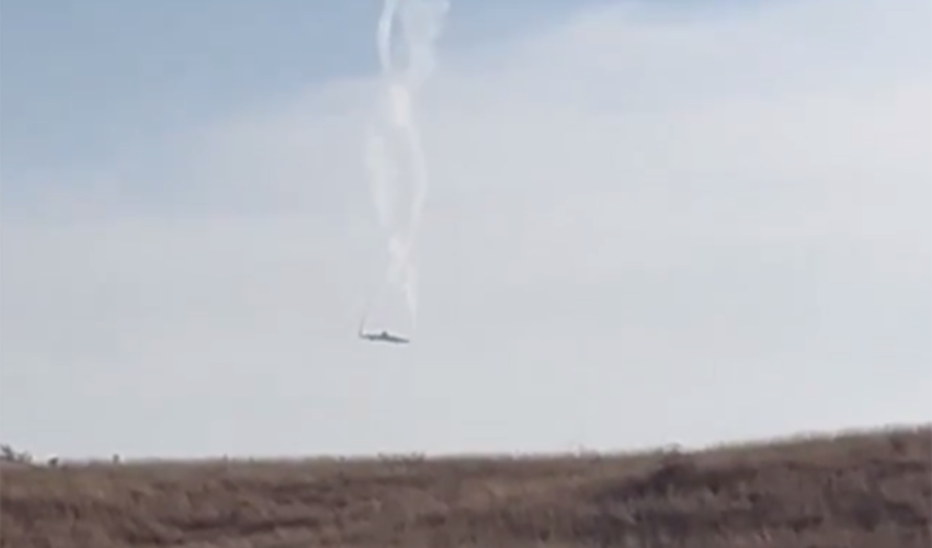 Турецкий военный самолет упал на границе Азербайджана и Грузии. Алиев и Эрдоган созвонились - Обновлено