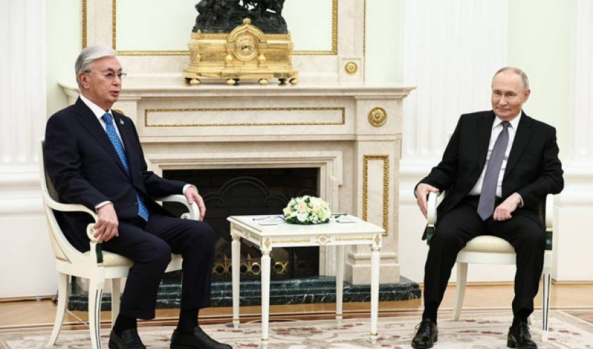 Переговоры Путина и Токаева в Кремле