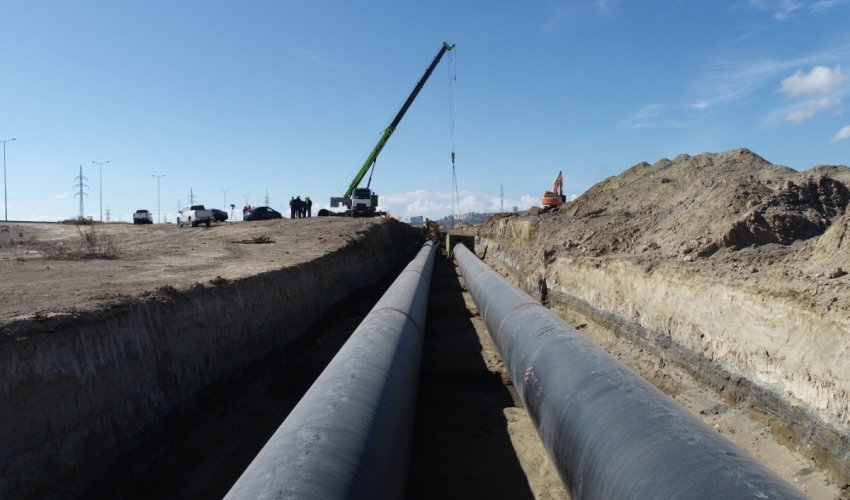 Zığ-Hövsan kanalizasiya kollektoru tikilir