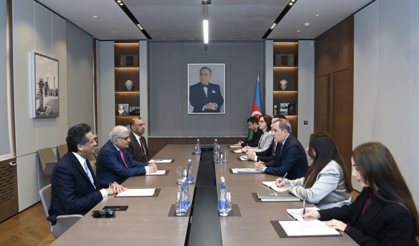 Ceyhun Bayramov Asiya Ombudsmanlar Assosiasiyasının prezidenti ilə görüşüb