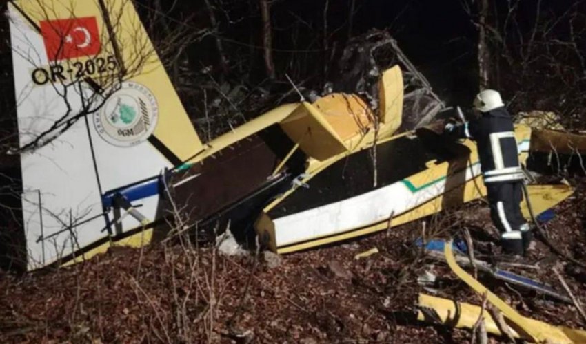 Türkiyəyə məxsus daha bir təyyarə qəzaya uğrayıb, pilot həlak olub - Yenilənib