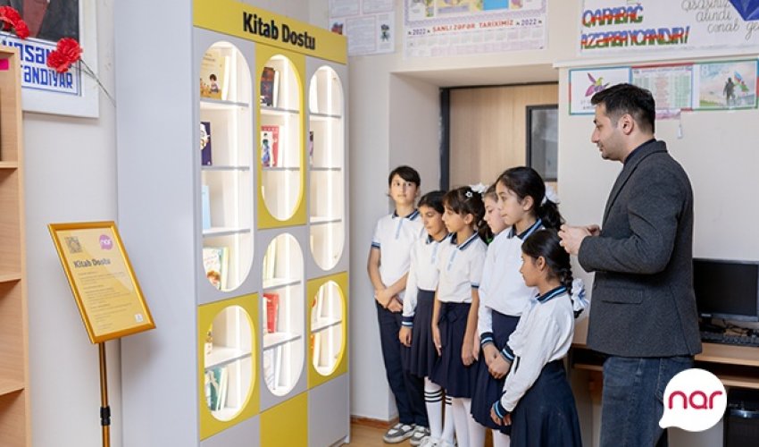“Nar” şagirdlər arasında oxu mədəniyyətini təşviq edir