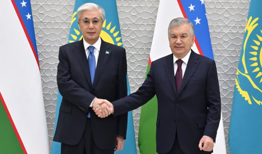 Qazaxıstan və Özbəkistan prezidentləri Daşkənddə görüşüb