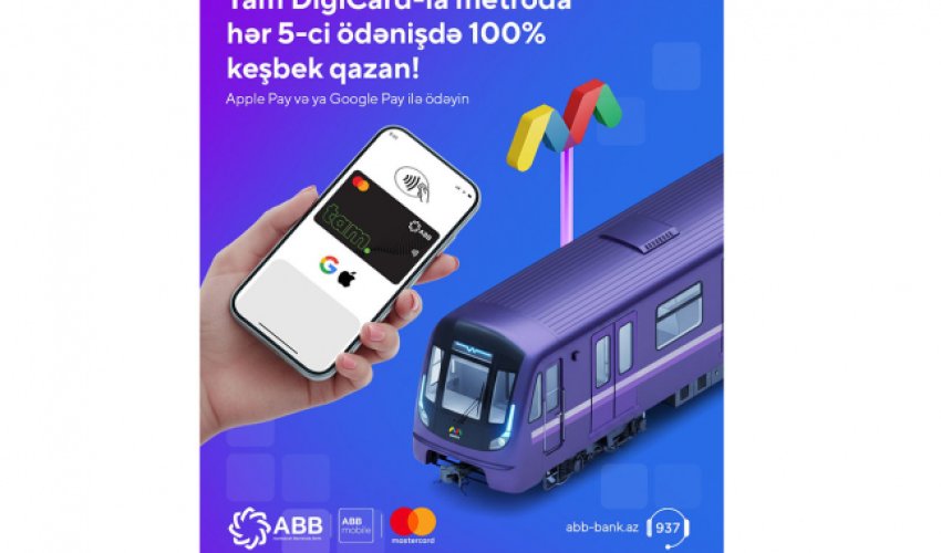 ABB-dən metro istifadəçilərinə xüsusi fürsət!