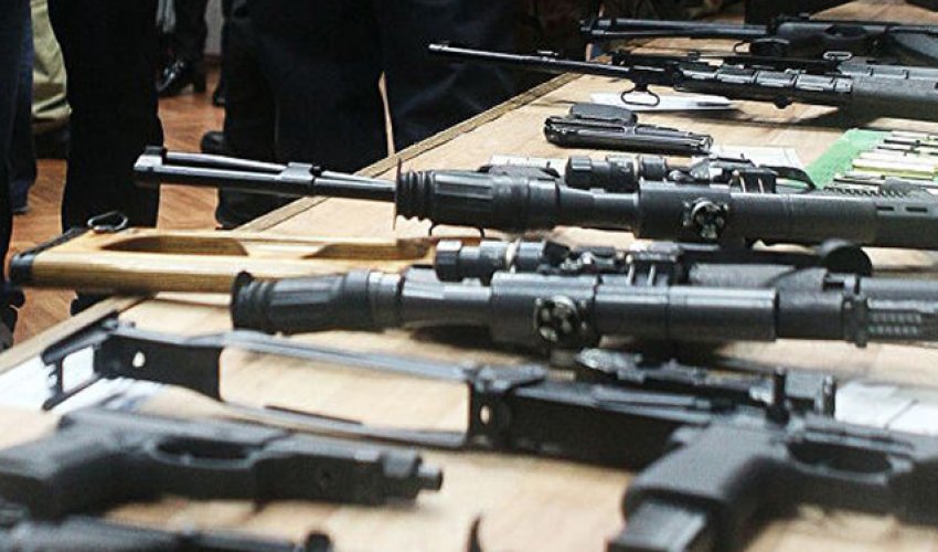 Sumqayıtda sahil zolağında avtomat silahı və patronlar tapılıb