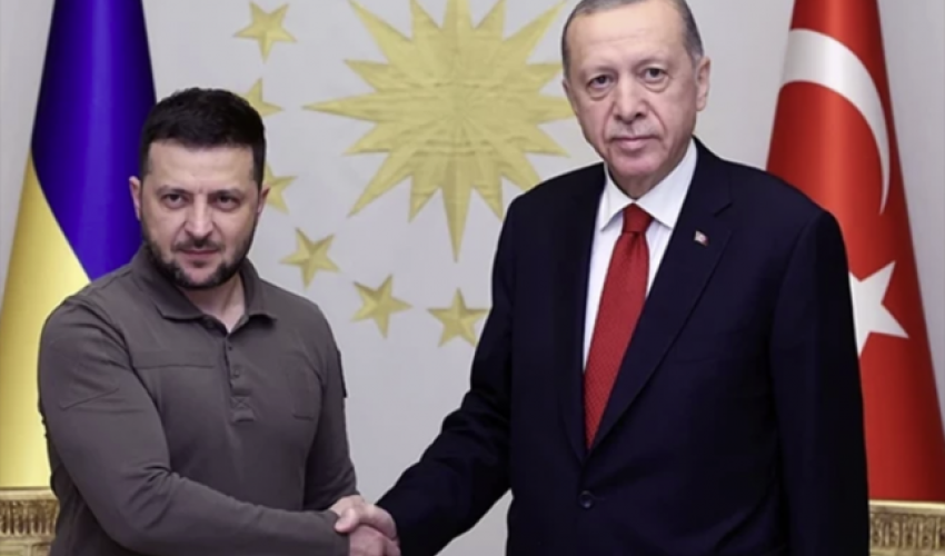 Ərdoğan və Zelenski arasında görüş başlayıb
