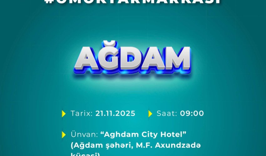 Ağdamda əmək yarmarkası keçiriləcək