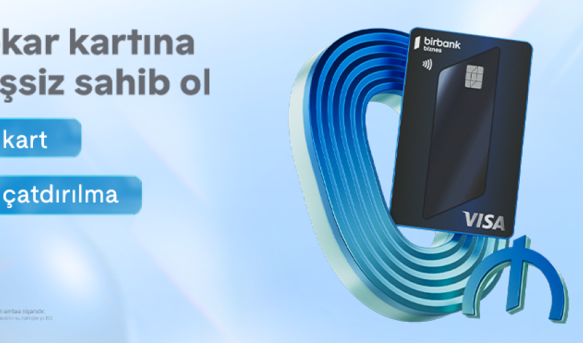 Birbank Biznes introduces the updated Visa “Entrepreneur Card” – now free and in a new design