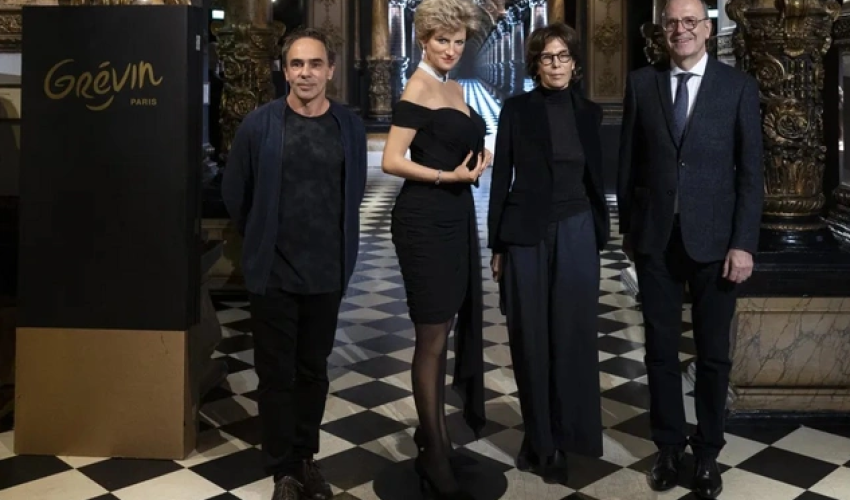 Paris wax museum unveils Princess Diana figure in ‘revenge dress’