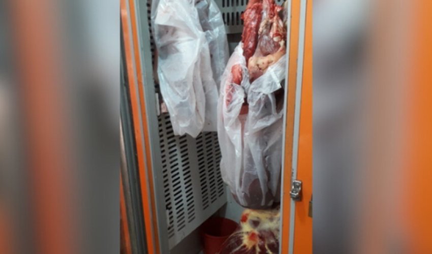 Lənkəranda “Böyük bazar” ərazisində ət satışı məntəqələrində monitorinq keçirilib