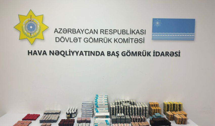 Psixotrop maddələrin olduğu xeyli miqdarda dərman vasitələri aşkar edilib