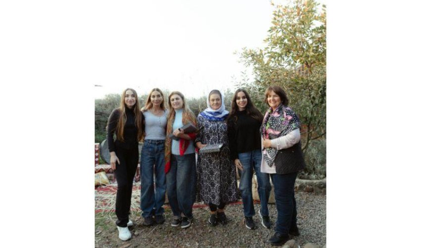 Leyla Əliyeva, Arzu Əliyeva və Alena Əliyeva Lənkəranda fermer təsərrüfatı ilə tanış olublar