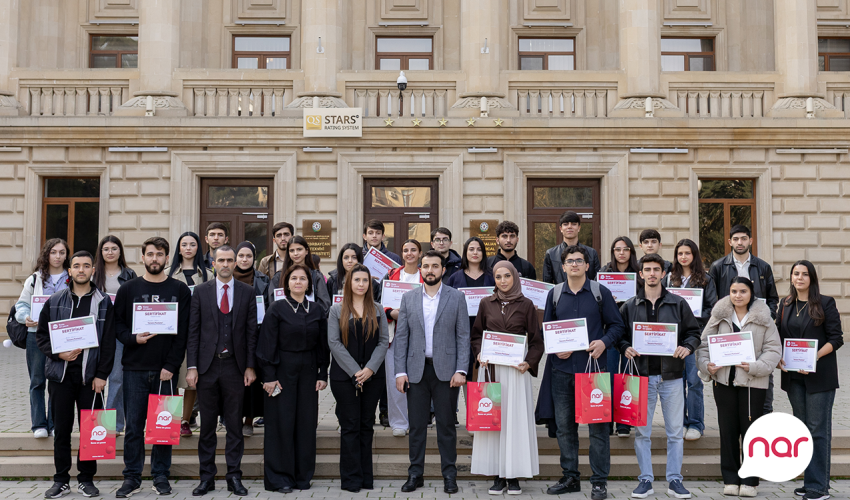 
Nar AzTU tələbələri üçün karyera inkişafı təlimi keçdi
