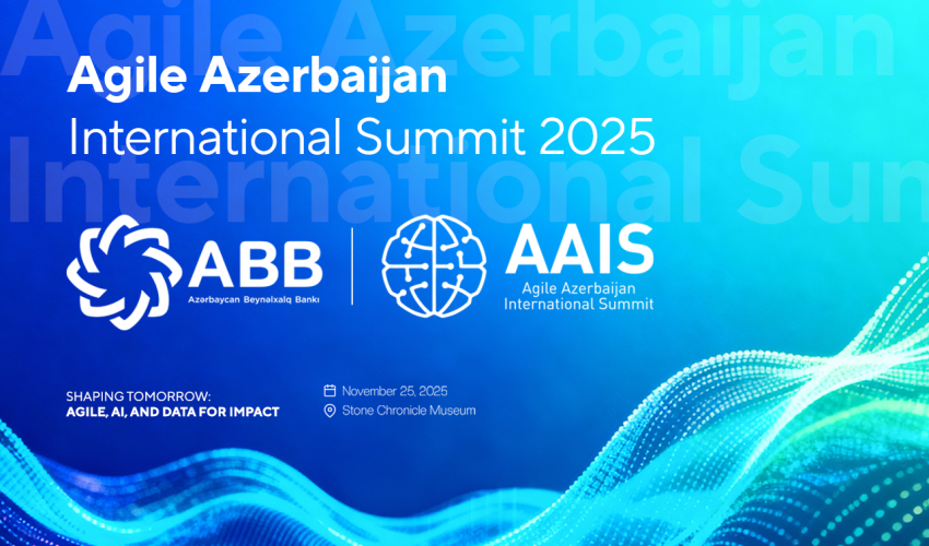 ABB-nin dəstəyi ilə Agile sammiti – süni intellekt və data təcrübəsi paylaşılacaq!
