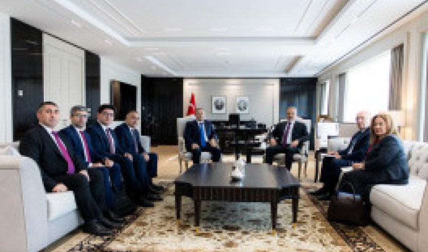 Hakan Fidan Xələf Xələfovla görüşüb