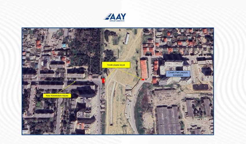 Sabahdan bu yollar piyadalar üçün bağlı olacaq