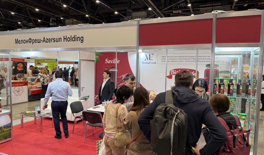 Azərsun Holdinq” “PeterFood” sərgisində iştirak edir